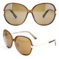 Golden Metal Fashion Retro Elegant Sunglasses for Men (14305)